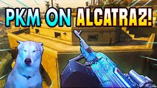 PKM On Alcatraz Slaps! ( Warzone - Rebirth Island)