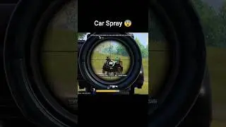1v4 Car Spray Squad wipe 🥵 #shorts #bgmi