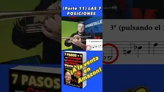 ✅ NOTAS de la TERCERA POSICI&Oacute;N de la TROMPETA 🎺 #shorts #trompeta #vientometal 💥