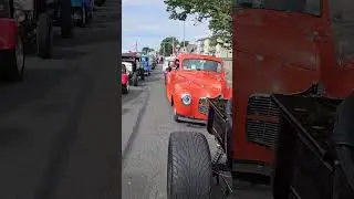 Pre-poker run staging at the 2025 Northwest Deuce Days #lightemuptv #hotrod #pokerrun #nwdd