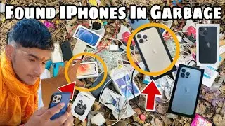 Finding iphone in Trash  -  कूड़े में मिली कीमती चीजें 🔥