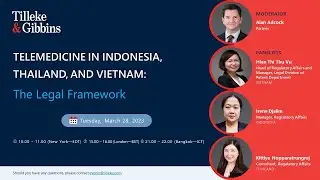 [EN] Telemedicine in Indonesia, Thailand, and Vietnam: The Legal Framework