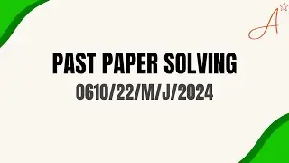 0610/22/M/J/24 | Paper 2 MCQ IGCSE Biology | May/June Series