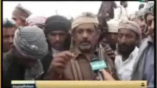 حصاد السعيدة 24-3-2015م - شبوة – قبائل ال بلعبيد تقيم مناورة قرب صحراء الربع الخالي