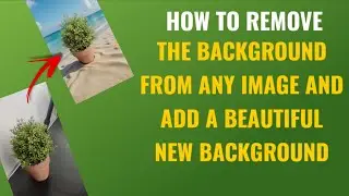 How to Remove the Background from Any Image and Add a Beautiful New Background | Ultrapic AI English