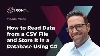 How to Read Data from a CSV File and Store It in a Database Using C# | IronXL