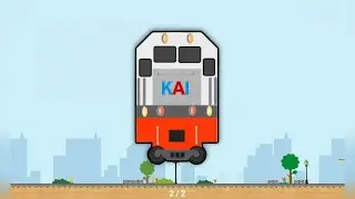 Cara Membuat Muka CC201 PT. KAI - Labo Brick Train