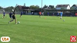 Fußball: Ballführung/Ballmitnahme mit Richtungswechsel **U11, U12, U13, U14, U15, U16** SVU Liebenau