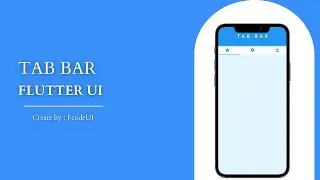 Tab Bar | Flutter | Flutter Tutorial 2023 | Flutter UI | Flutter Widget | Widget | Flutter App