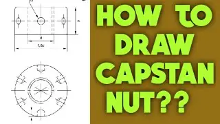 CAPSTAN NUT DRAWING