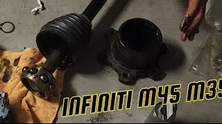 Axle Removal/ Boot Fix | INFINITI M45 M35 VK45DE