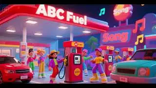 ABC Fuel at the Gas Stop Song | Nursery Rhymes & Kids Songs