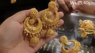 Latest Trending 22ct Gold Jhumka lightweight jewelry New Designs #youtube #viral #skdesigned