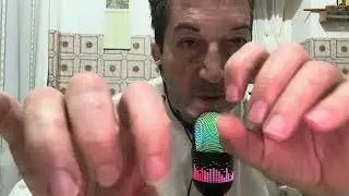 ASMR COMUNICAZIONE IMPORTANTE CHIACCHIERE E MOUTH SOUND PAROLE RIPETUTE (vid reg 3gennaio)