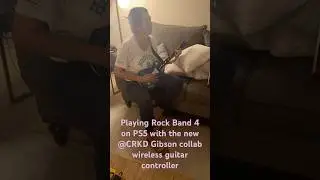 New CRKD Gibson Controller For Rock Band 4 on PS5
