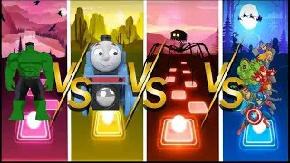 Hulk 🆚 Thomas Train 🆚 House Head Spider 🆚 Avengers Endgame  🎶 Who Is Best