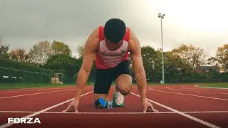 Sprinting With FORZA Sports Tape | Because Victory Stick