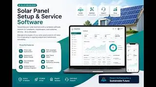 SolarHub SaaS - Solar Panel Setup & Service Software