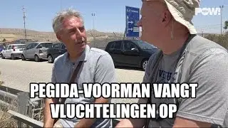 Pegida-voorman vangt vluchtelingen op