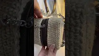 Bolsa de croch&ecirc; com fio sisal #croch&ecirc; #artesanato  com acess&oacute;rios casa de palha