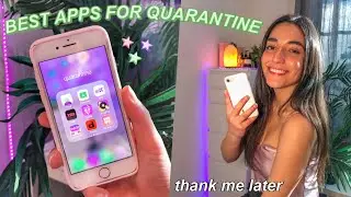apps you should download while in quarantine/isolation! // (THE BEST APPS) +what&rsquo;s on my iPhone 2020