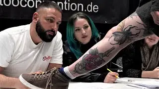 Tattoo Kunstwerke mit h&ouml;chster Pr&auml;zision 5. Tattoo Convention Gie&szlig;en 15.04.2023