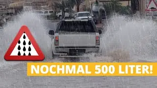 Nochmal 500 Liter! Regenkatastrophe in Portugal