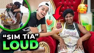 DIZENDO SIM PRA TIA DA COZINHA POR 24H NA LOUD!!!