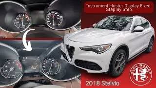 Не работает дисплей приборной панели Alfa Romeo Stelvio 2018 Исправлено 🔧Пошагово🔧