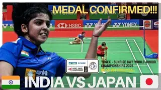 TANVI SHARMA VS MATSUMOTO: YONEX SUNRISE WORLD JUNIOR CHAMPIONSHIP 2025