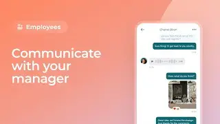 Communicate with your manager