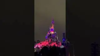 Disney Tales of magic no fireworks and no drones but there was lasers and projections on the castle