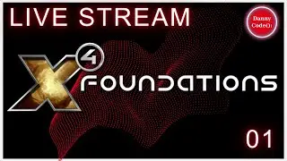 X4 Foundations LIVE 01 - Economic Domination Play Through! 🚀💰 2024 #x4games #x4foundations