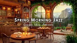 Tranquil Forest Coffee Shop Vibes with Smooth Jazz Music to Start Your Peaceful Morning