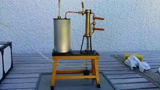 Model Steam: Condenser Experimental Apparatus James Watt 1765