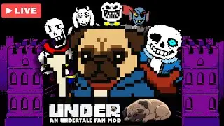 Playing Our Undertale Mod: UNDERPUG!!! (Underpug Demo)