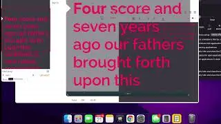 PromptSmart MacOS Tutorial - Position text beneath webcam & transparent window for virtual meetings