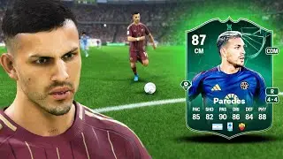 87 ACROBATIC STAR EVOLUTION PAREDES PLAYER REVIEW | FC 25 ULTIMATE TEAM