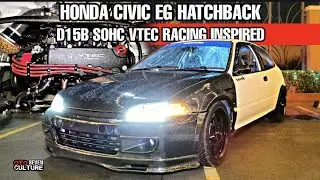 1994 Honda Civic EG Hatchback D15B Sohc Vtec Racing Inspired | OtoCulture
