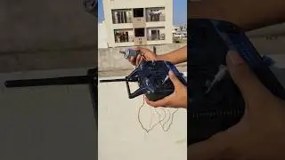 Testing FS-CT6B transmitter and receiver in 775 DC motor #shorts #shortvideo
