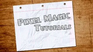 Charcoal Pencil Sketch Text - Photoshop Tutorial