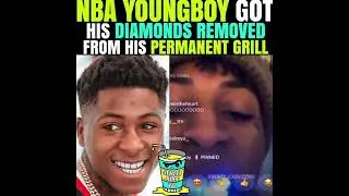 NBA Youngboy got his diamond teeth removed at the dentist old live with Meechy