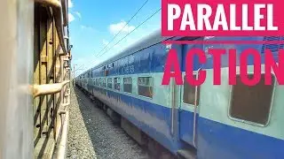 Hool Express vs. Ajmer - Sealdah Express : A Game of Parallel Race