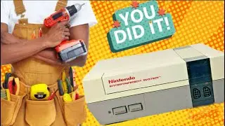 Perfect way to take apart NES console (Simple Steps)