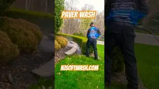 #pavercleaning #paverblocks #exteriorcleaning #pressurewashing #turbotime #retainingwall #paverpatio