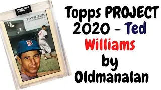 My Topps Project 2020 - Ted Williams #90 by Oldmanalan Has Arrived