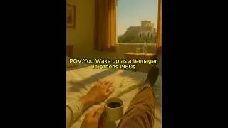 Waking up in 1960s Athens 🏛️✨