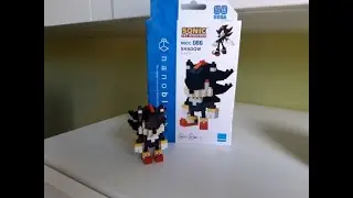 NBCC_086 Shadow the Hedgehog Nanoblock Unbox and Build