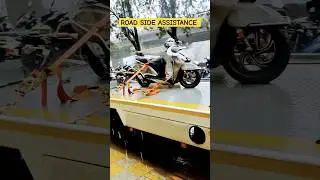 Road Side Assistance Towing Service 👌 #towing #scooter #tvs #automobile #share #shortsviral #support