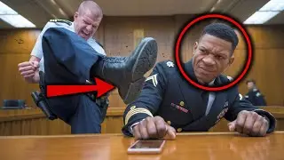 Un Policier Frappe un Navy SEAL Noir au Tribunal, Mais un Seul Appel Change Tout